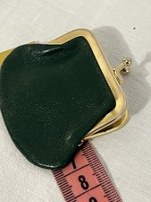 Ancien Petit Porte-monnaie En Cuir Pour Poupée  Porcelaine Jumeau Steiner SFBJ