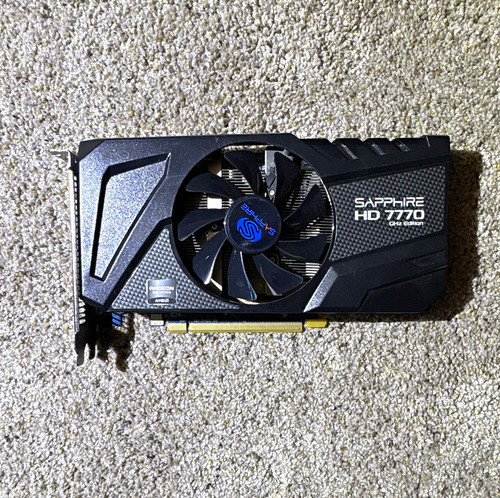 Sapphire amd radeon 7770 - radeon, hd