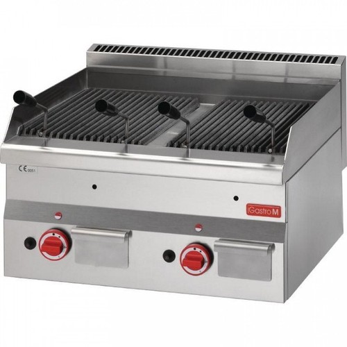 Grill inox pierre lave à - grill,