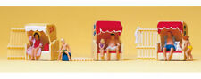 Preiser 10427 Figurines, le mirador de plage HO