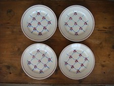 3+1  Assiettes plates Badonviller Normandie