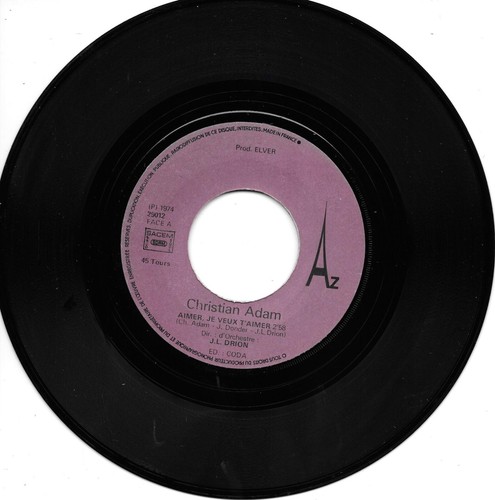 Christian adam aimer je - aimer,,