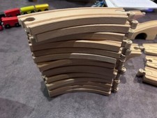 Circuit Train En Bois Pour