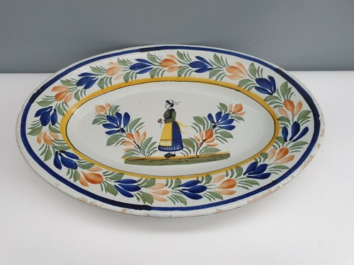 Plat ancien henriot ceramique - ancien,