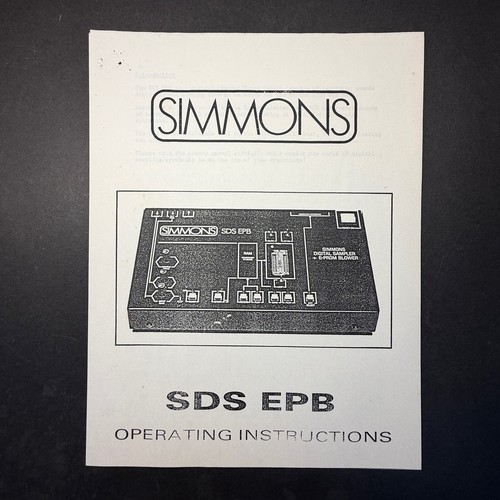 Vintage simmons electronic - vintage,