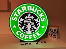 Logo Lumineux Starbucks – Enseigne décorative USB