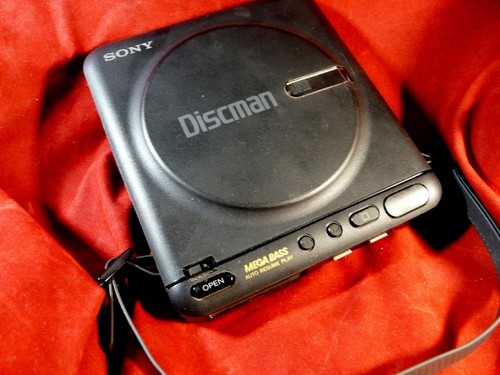 Sony discman noir - discman,