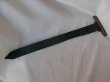 WW2 ALLEMAGNE ÉLÉMENT DE CUIR BRELAGE ALLEMAND GRANDE BOUCLE 37.5 CM
