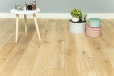 Parquet Massif   Chêne campagne Brut grande longueur  - colis de  1.05m²