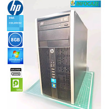 HP COMPAQ 6200 PRO MT PC CELERON 2.40GHZ/8GB DDR3/ 500GB/WINDOWS 7 PRO