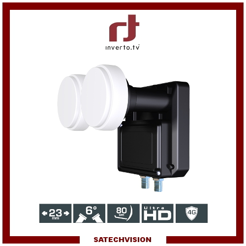 Lnb monoblock twin inverto - lnb, 6°
