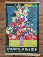 Affiche Floralies Roger