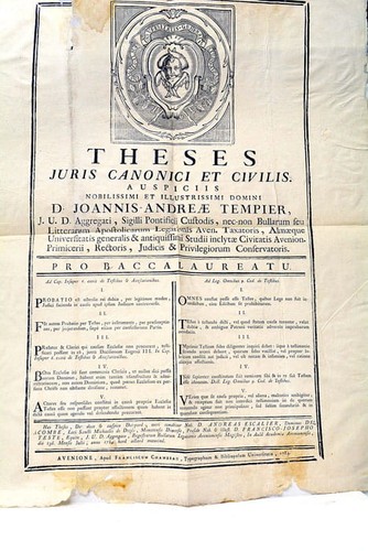 Thèse droit folio - droit, in-folio