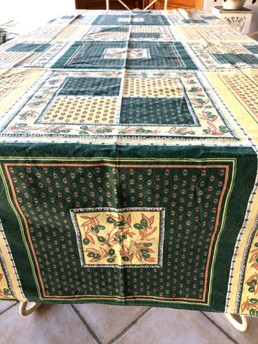 Nappe coton tissu provencal - coton,