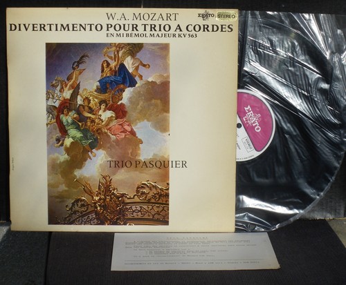 Mozart trio pasquier ste - pasquier, 50213
