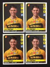 Wout Van Aert Rookie RC Lot 4 Sticker Panini Tour De France 2020 #307