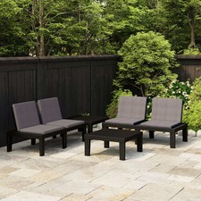Salon de Jardin 6 pcs avec