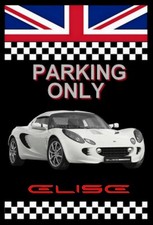 plaque " PARKING ONLY LOTUS