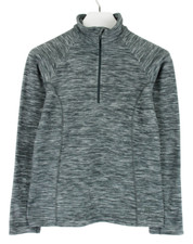 MOUNTAIN HARDWEAR Sweatshirt Fleece À Mi-Zip Femme Taille SMALL Col Haut