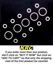 E0174a MUGEN MBX8/7/6 WASHER SET: OW13.5x15.9 (5), 5x8 (10), RONDELLES DE CALAGE