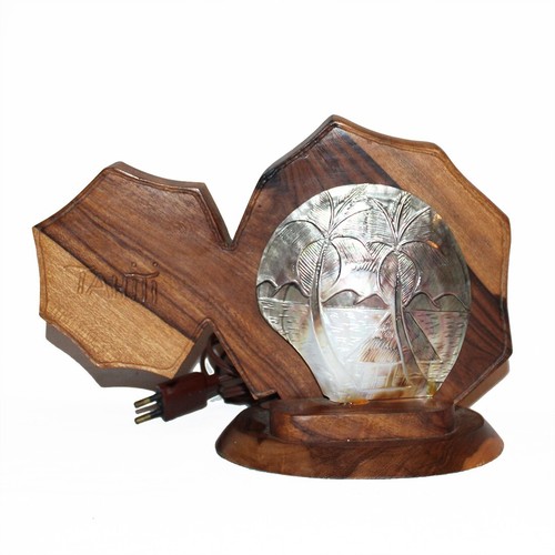 Lampe tahiti tortue coquillage - tahiti,