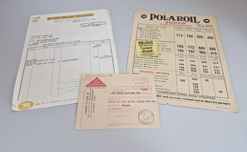 Lot anciens vieux papiers - de,