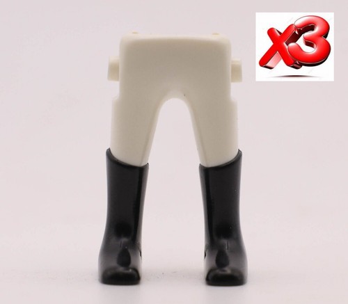 Playmobil jambes blanches - x3,
