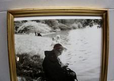 Cadre  ancien en bois