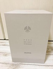 Appareil à vapeur visage SALONIA Pure Bright Steamer Beauty testé au Japon