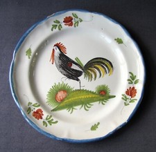 Ancienne Assiette au Coq