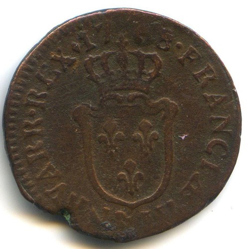 Louis 2 sol - (1715-1774),