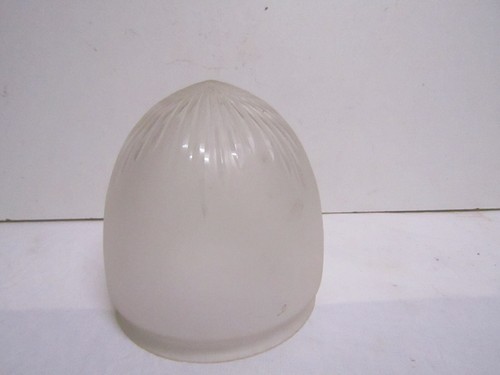 Ancien obus lustre opaline - lustre,