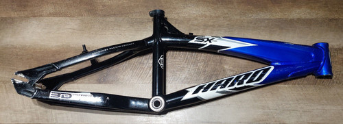 Haro blue black bmx bike - haro,