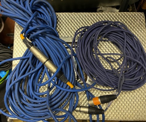 Lot câbles xlr - /,