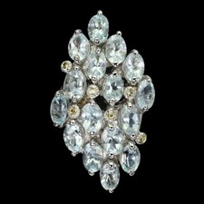 925 Bague en Argent Ovale