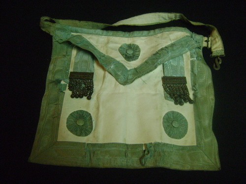 Ancien tablier franc maçon - ancien,