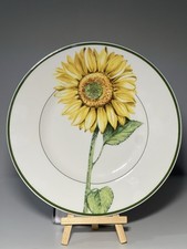 Sublime Assiette Plate Villeroy&Boch Modèle Flora 21.5Cm Tournesol