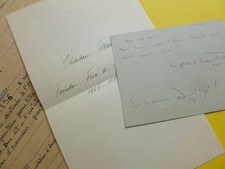 Théodore MAILLOT (1826-1888) PEINTRE. Prix Rome. DESSIN original AUTOGRAPH