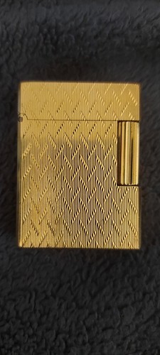 Briquet dupont plaque - , or