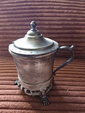 moutardier ancien Argent