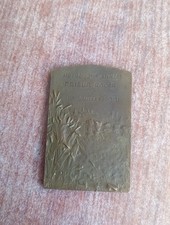 Medaille Plaque  Prix E.MARTIN Métre 2eme Annee 1951 Bronze Signée Baudichon