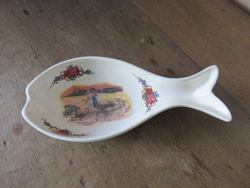 Saucière forme poisson