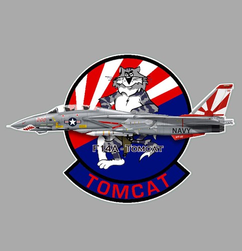 Autocollant 10cm grumman - autocollant,