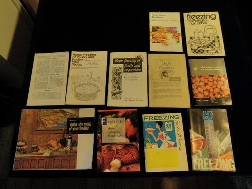 Vintage freezing cookbook - vintage,