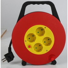 10x Kabelbox 4fach 10m Rallonge Unité de Distribution Électrique Prise Multiple