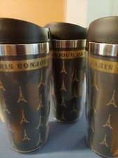3x  New Bon Jour Paris Plastic