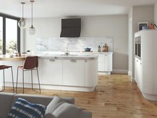 Cuisine moderne blanche mate 