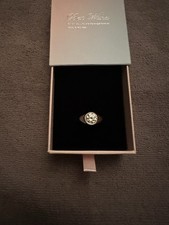 Bague En argent Massif, sertie d'une pierre en Moissanite 3 Carats - Unisexe