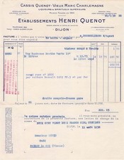 21 DIJON negociant QUENOT