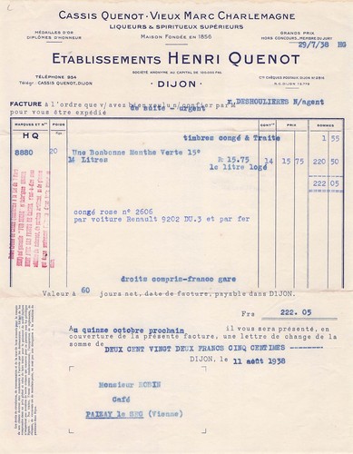Dijon negociant quenot - 21,